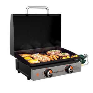 Blackstone-22-in-2-Burner-and-Stainless-Steel-w-Hood-Tabletop-Griddle-in-Black