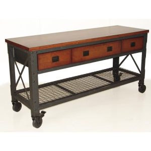 Duramax-Building-Products-72-in-x-24-in-3-Drawers-Rolling-Industrial-Workbench-and-Wood-Top