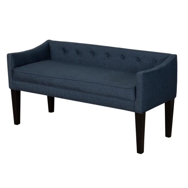 Leffler-Home--Whitney-Upholstered-Bench-in-Urban-Graphite
