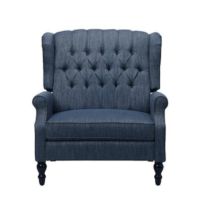 Noble-House--Apaloosa-Navy-Blue-Fabric-Tufted-Recliner