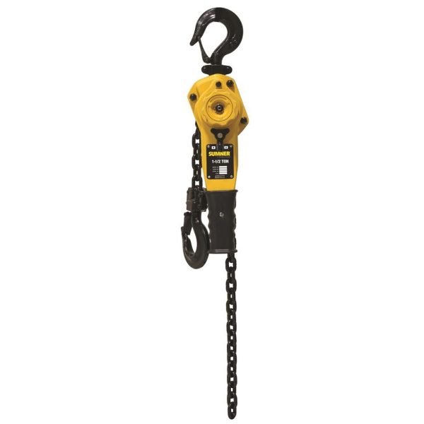 SUMNER-1-6-Ton-Capacity-Lever-Hoist-15-ft-